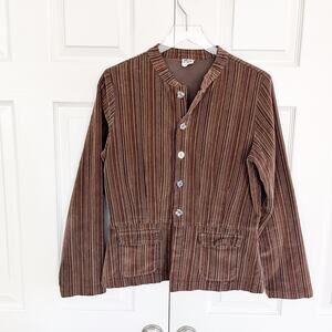 CP Shades Vintage Striped Corduroy Jacket